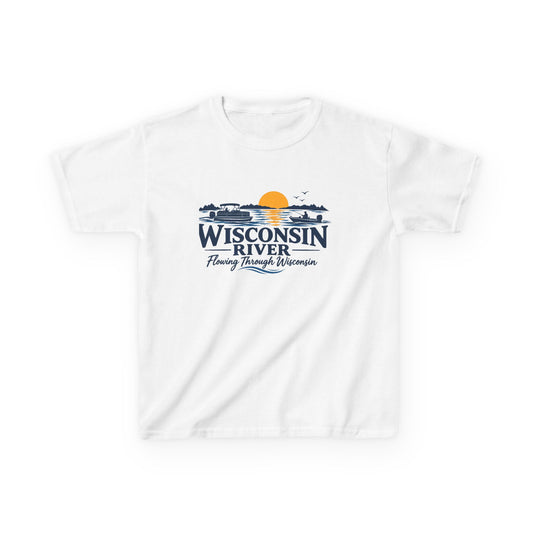 Wisconsin River Kids Tee
