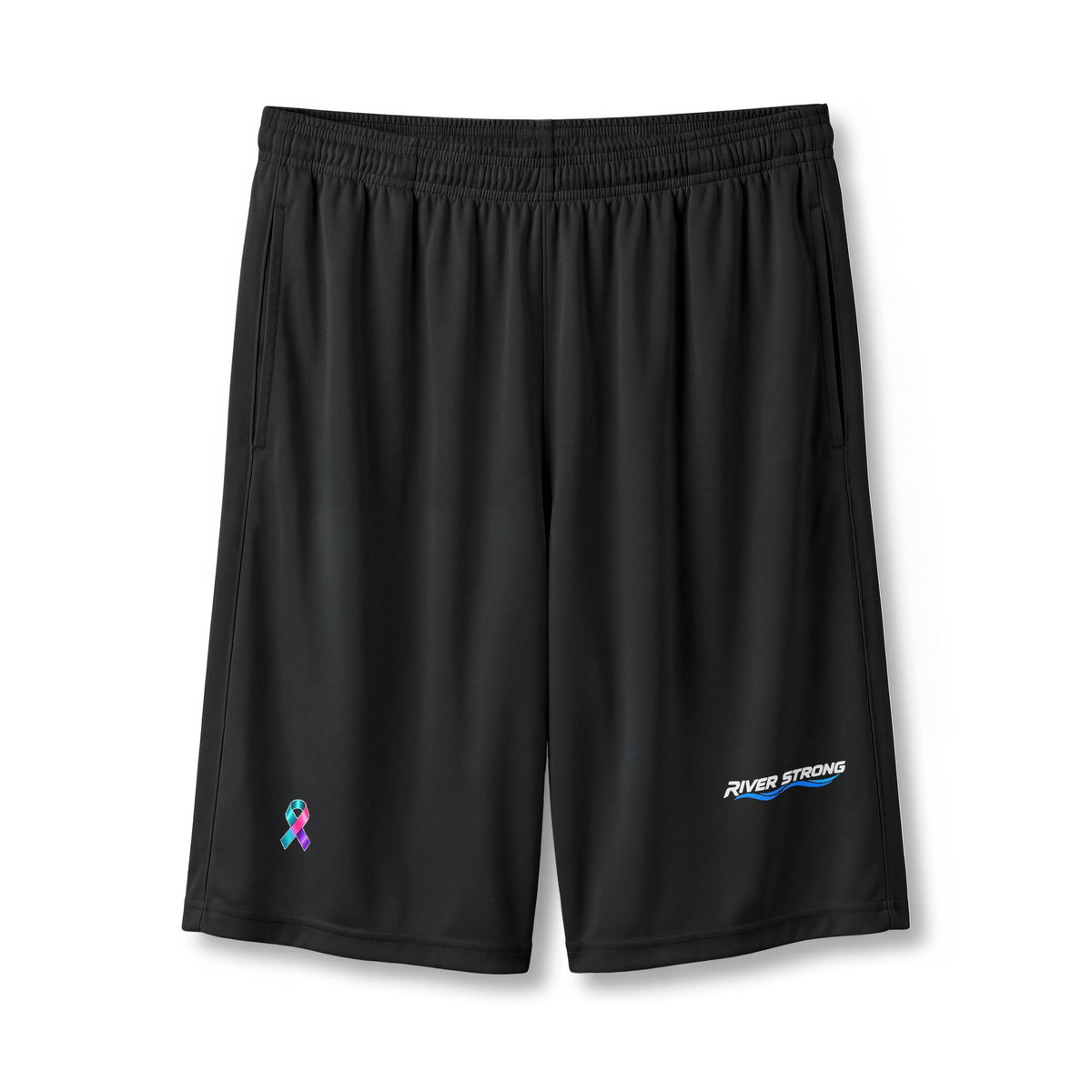 River Strong Unisex Pocketed Shorts – Choose Your Awareness Ribbon