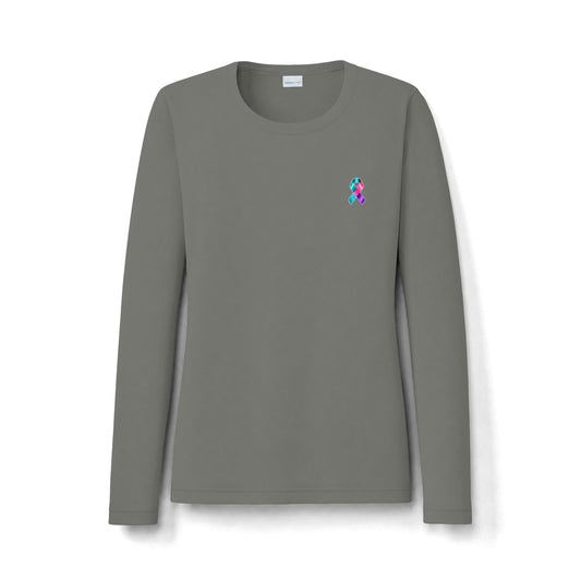 River Strong Women's Long Sleeve - Choose Your Awareness Ribbon