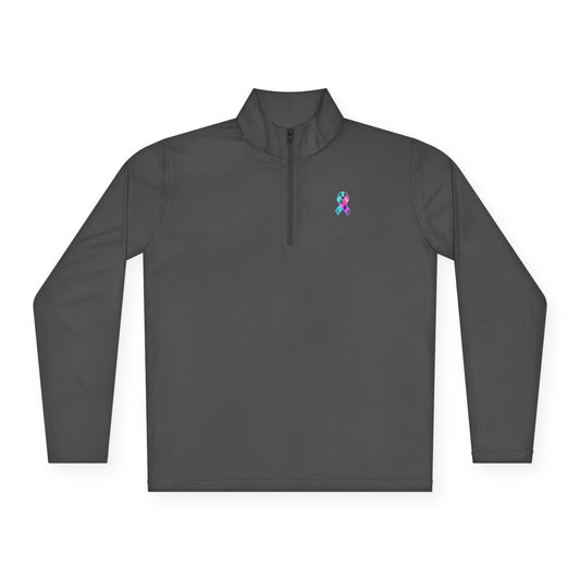 River Strong Unisex Quarter-Zip - Choose your Awareness Ribbon