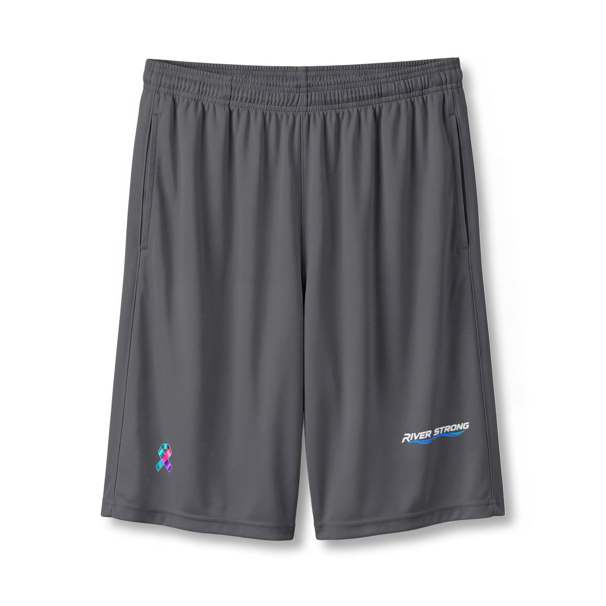 River Strong Unisex Pocketed Shorts – Choose Your Awareness Ribbon