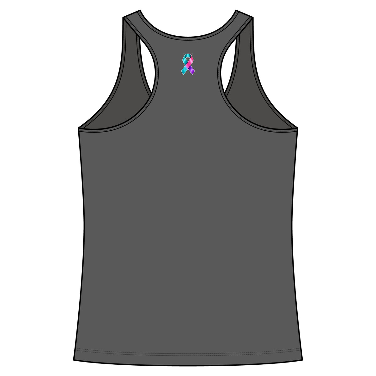 River Strong Women’s Raceback Tank-Choose Your Awareness Ribbon