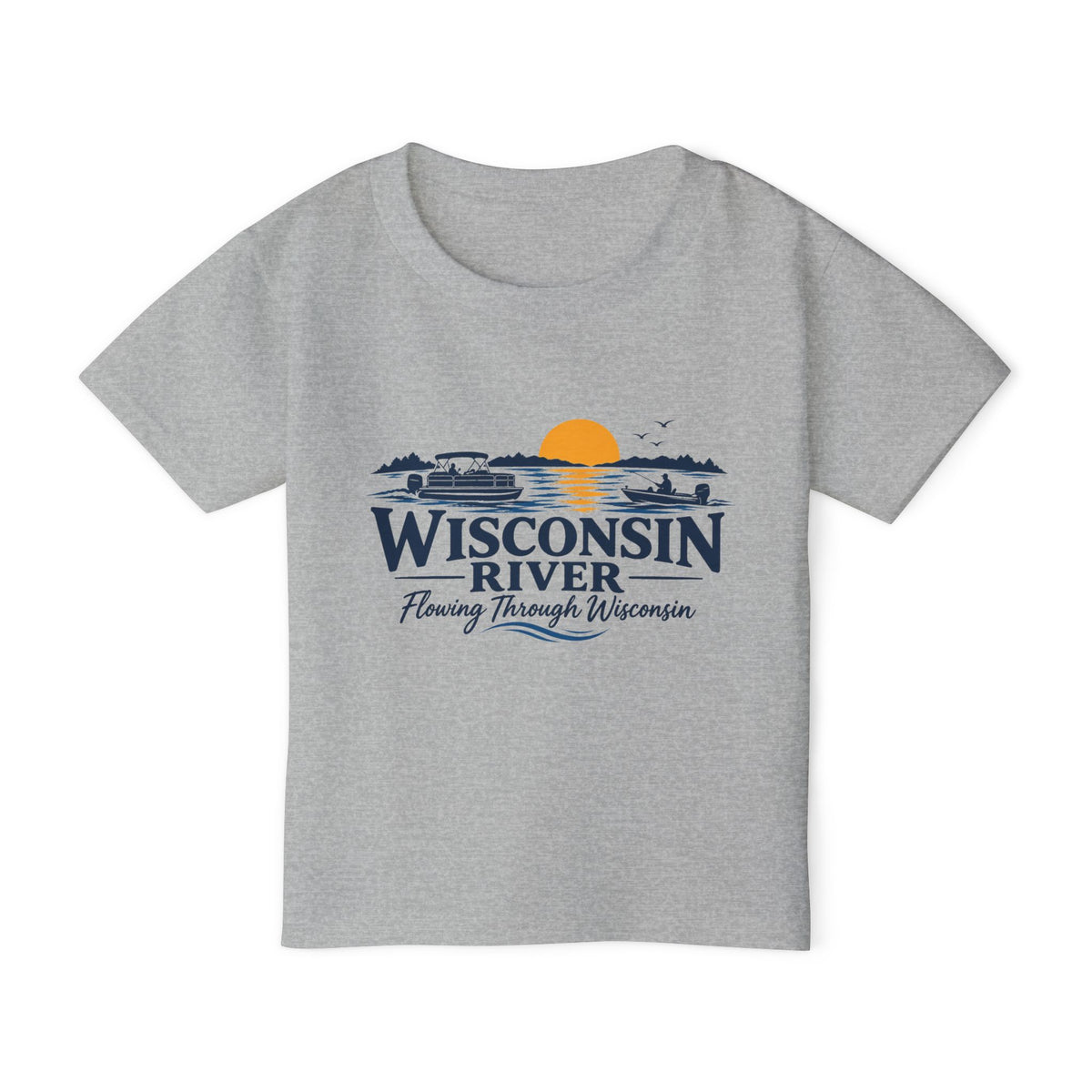 Wisconsin River Toddler T-shirt