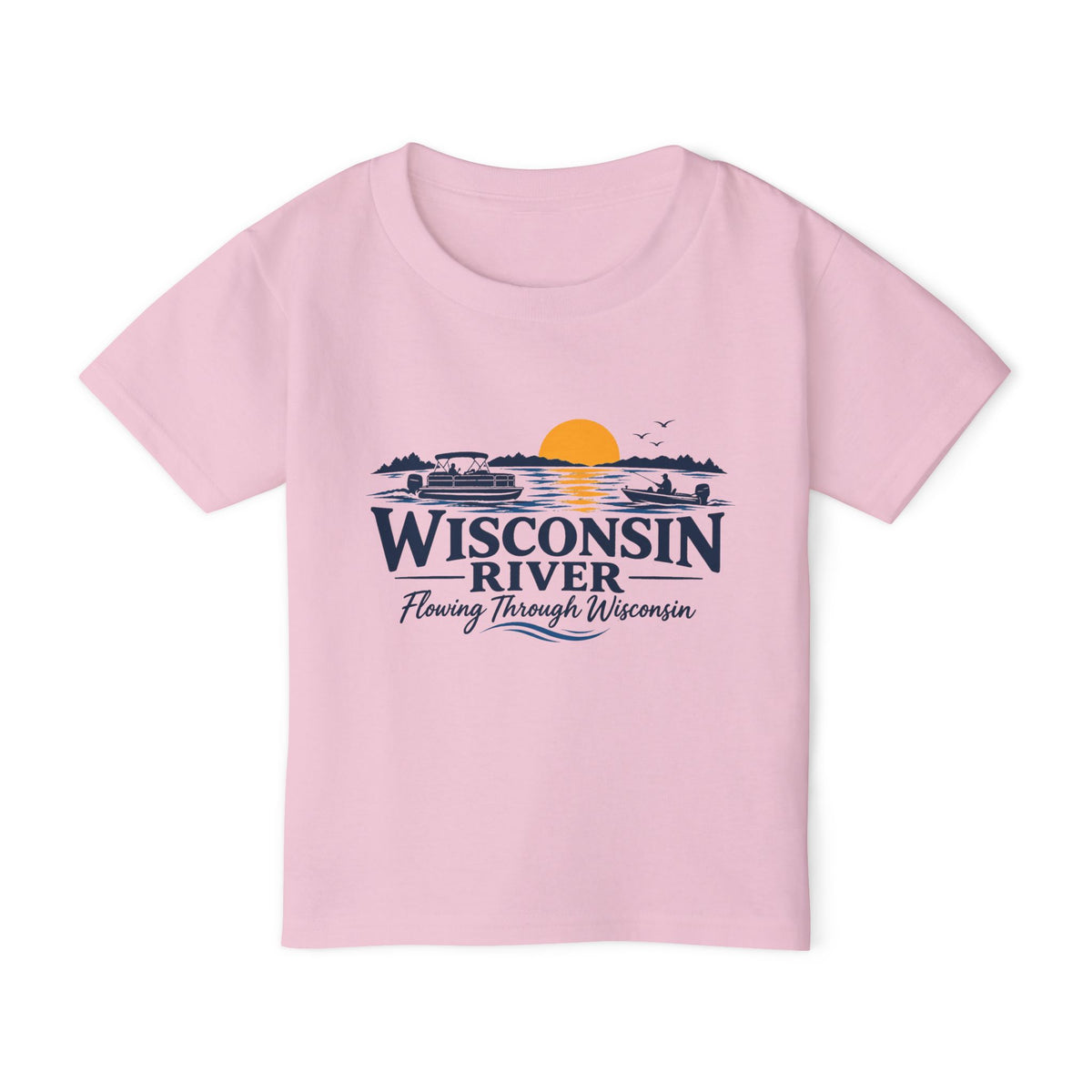 Wisconsin River Toddler T-shirt