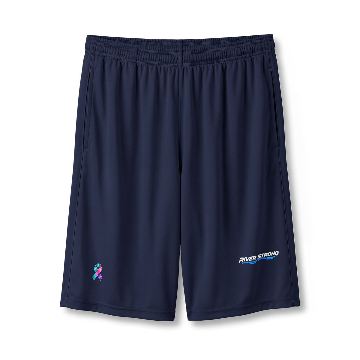 River Strong Unisex Pocketed Shorts – Choose Your Awareness Ribbon