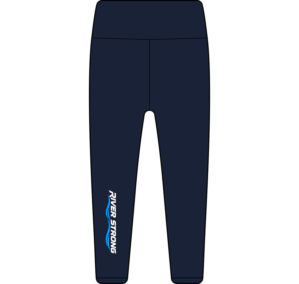 River Strong Women's Impact Leggings - Choose your awareness Ribbon