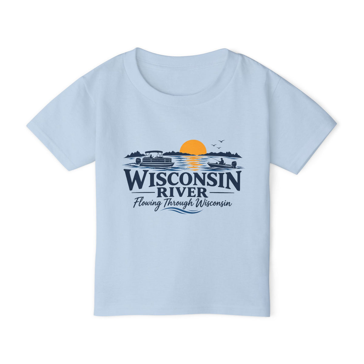 Wisconsin River Toddler T-shirt