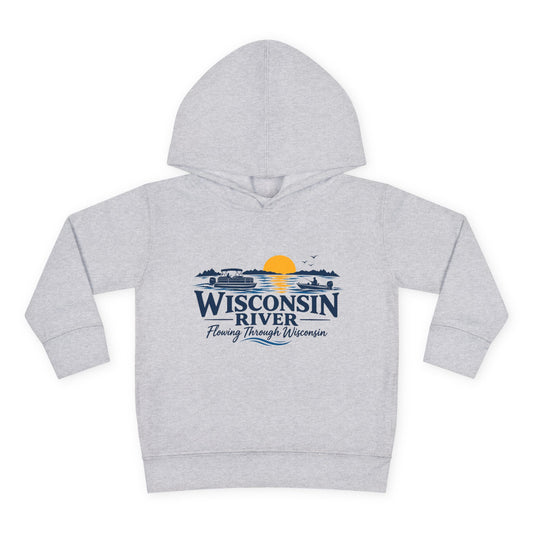 Wisconsin River Toddler Fleece Hoodie