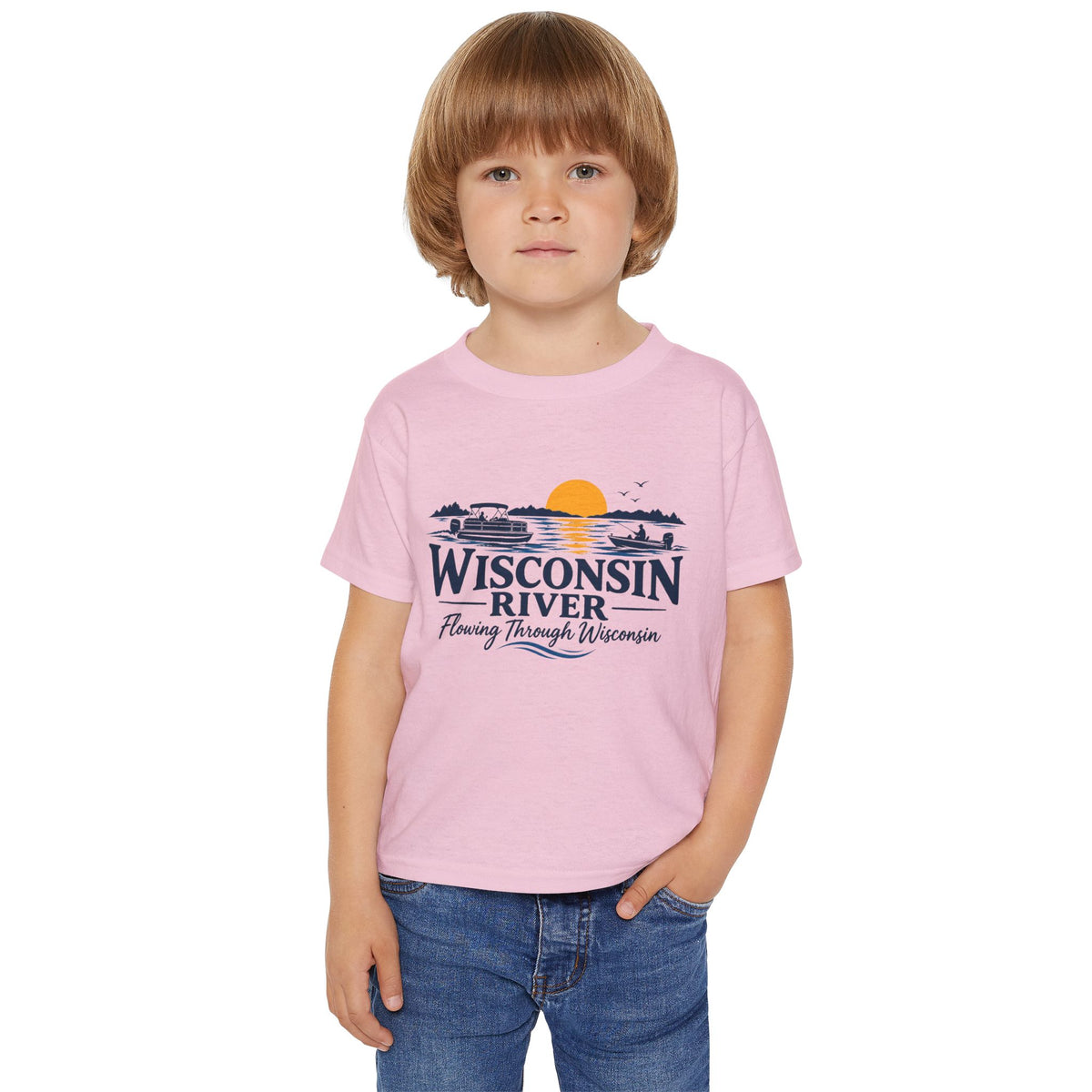 Wisconsin River Toddler T-shirt