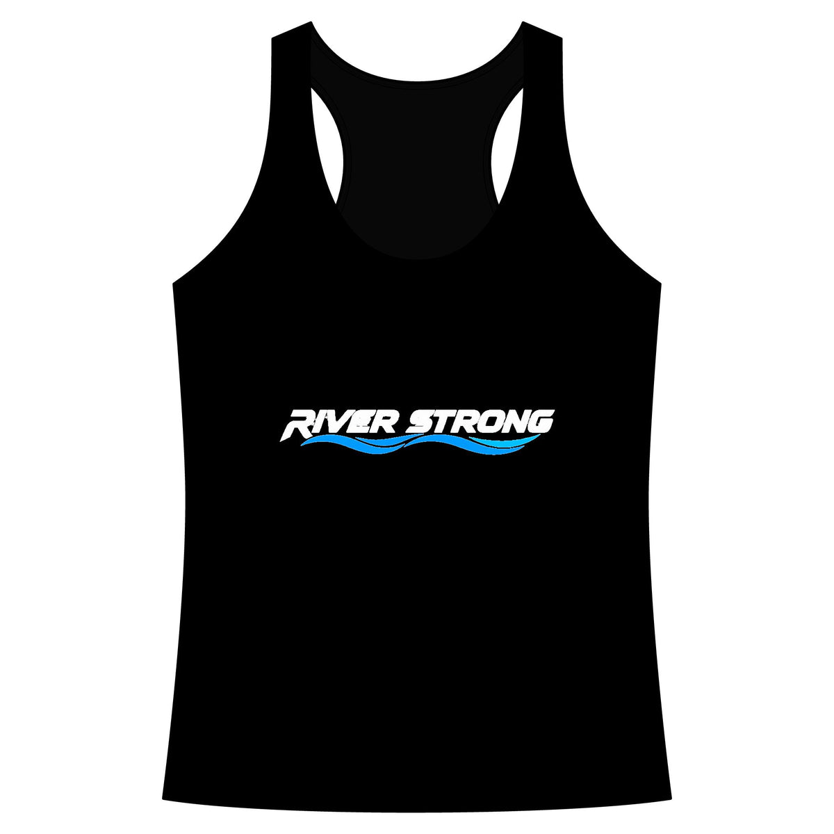 River Strong Women’s Raceback Tank-Choose Your Awareness Ribbon