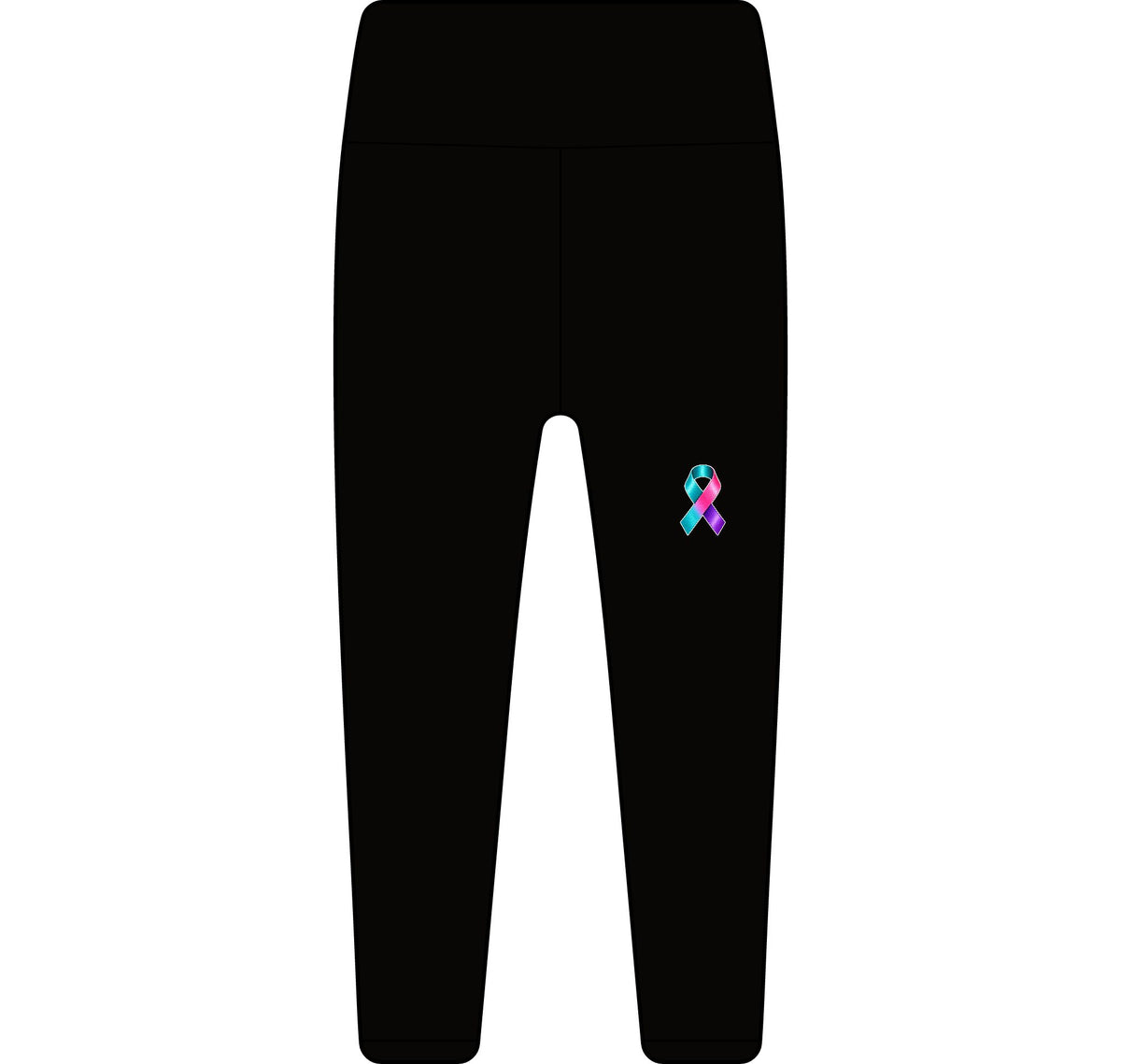 River Strong Women's Impact Leggings - Choose your awareness Ribbon